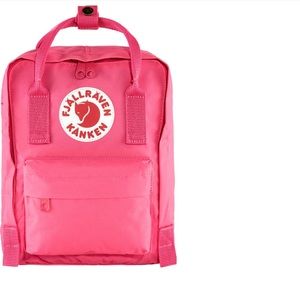 Fjallaven mini kanken in flamingo pink
